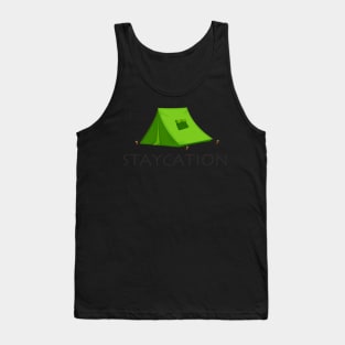 Staycation Green Tank Top